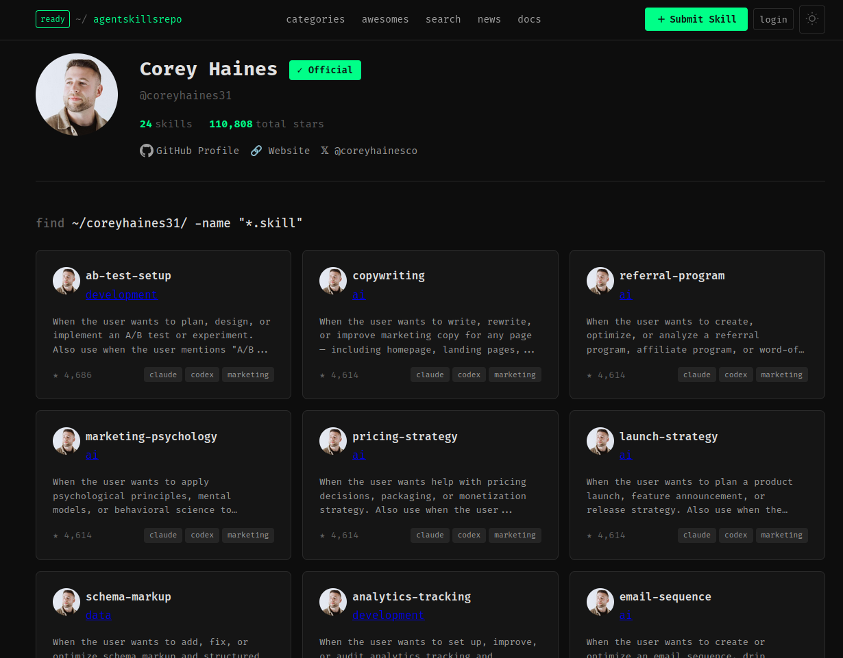 Marketing Skills for Claude Code agentskillsrepo.com.png